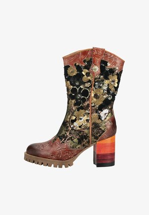 LAURA VITA, STIEFEL - Stivaletti texani / biker - marron