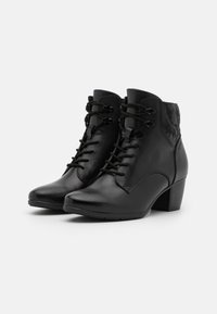 Jana Schnürstiefelette - black