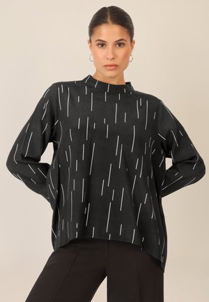 BEDRUCKTE  - Camicetta - schwarz creme