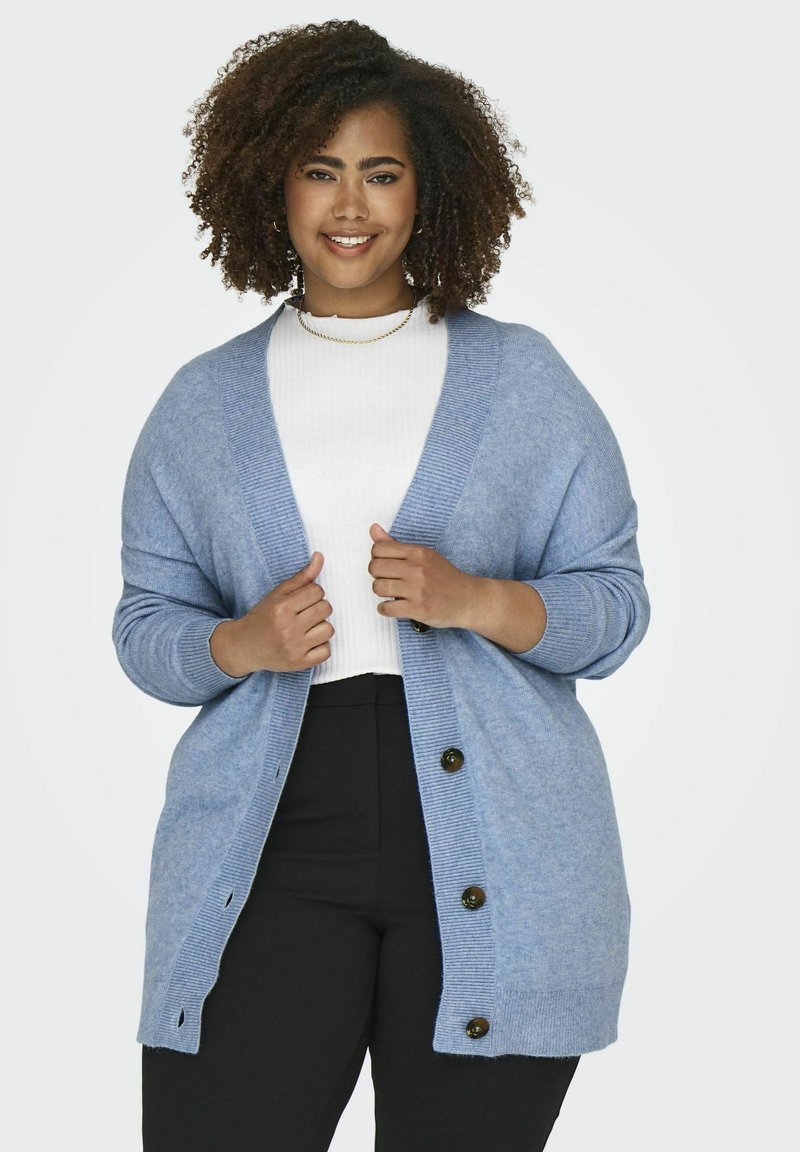 ONLY Carmakoma CARESLY BUTTON - Kardigan - allure