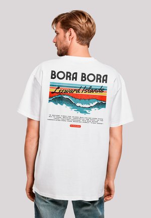 BORA BORA LEEWARDS ISLAND - Print T-shirt - weiß