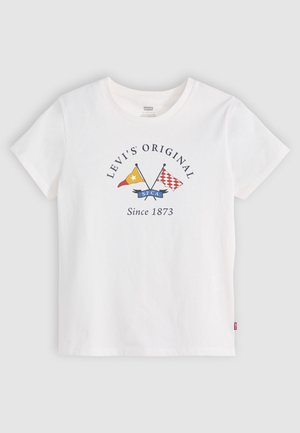 Levi's®, T-Shirt print - lse_crew regatta flags bright white