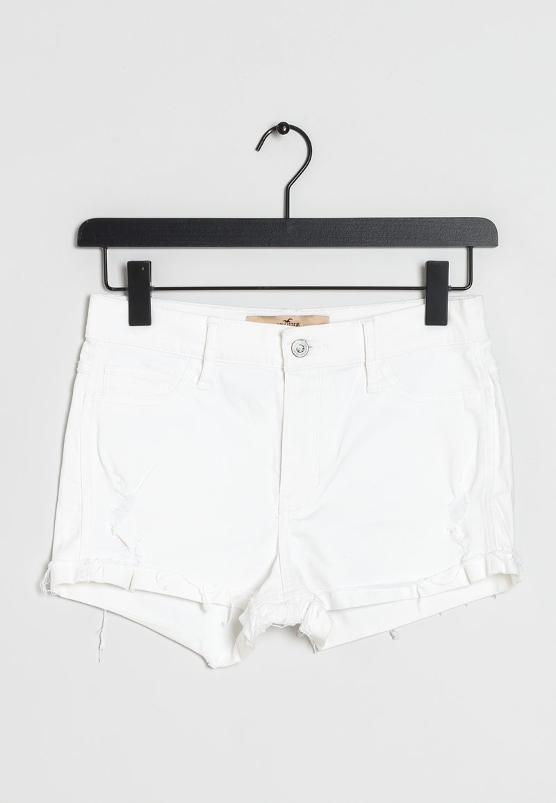 Hollister Co. Jeansshort - white