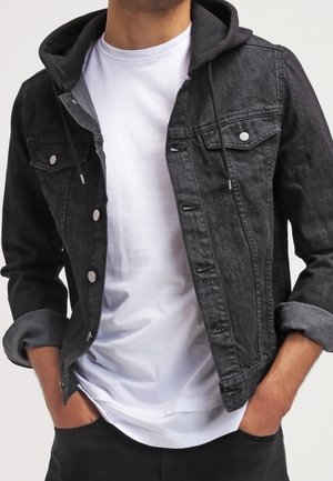 Jeansjacke - black denim