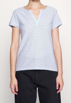 T-shirts print - light blue