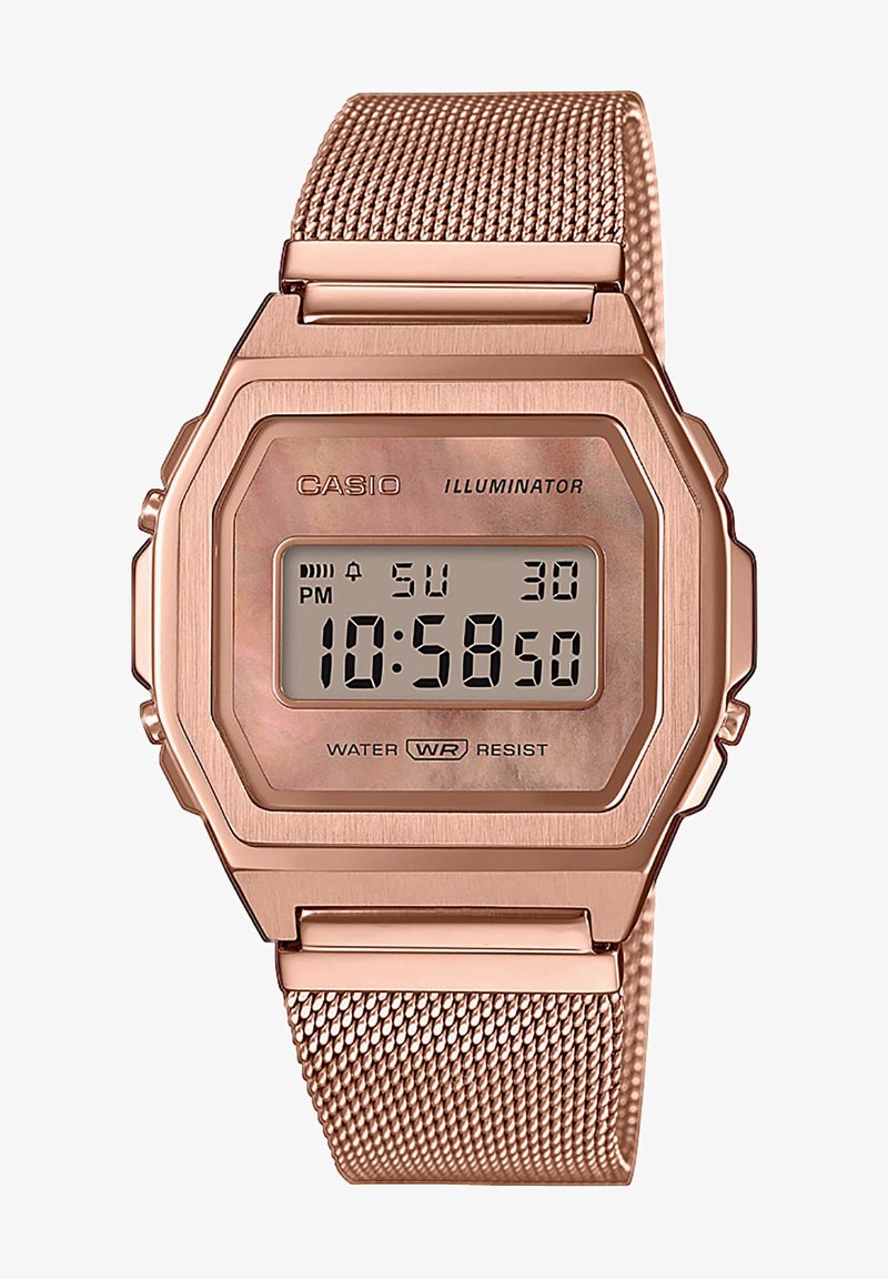 Casio PREMIUM - Zegarek cyfrowy/różowozłoty - Zalando.pl
