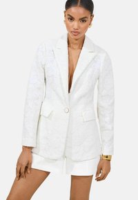 REGULAR FIT -  LONGLINE TAILORED - Puspaltis - white lace