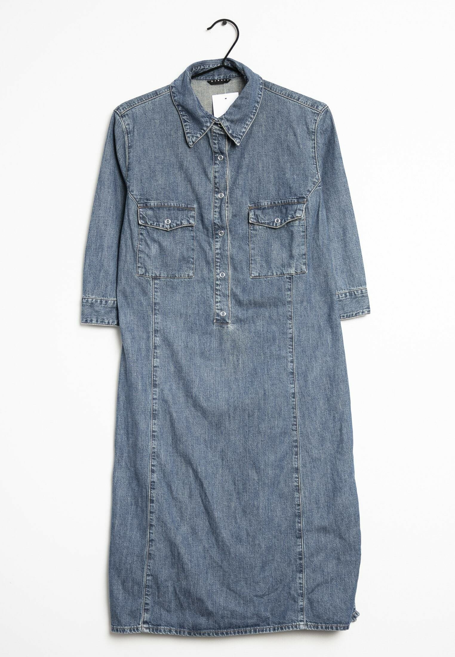 sisley denim dress Denim dresses Sisley