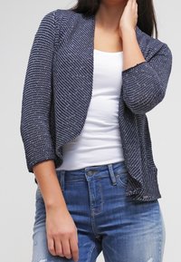 TOM TAILOR Neuletakki - dark blue