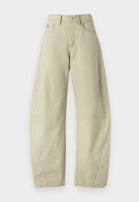 ELLA MID RISE BARREL PANTS - Wide leg - gulf sand