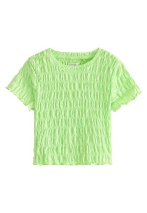 TEXTURED REGULAR FIT - Blůza - green