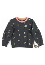 Sigikid Mädchen Sweatshirt - Kuschelweicher Pullover Mit Kakadu-Applikation