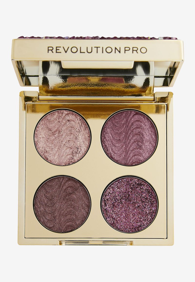 Revolution PRO ULTIMATE CRYSTAL EYE QUAD Eyeshadow palette pink