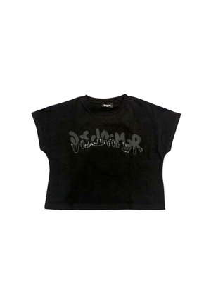 NERA LOGO BORCHIE 25EDK58519 - T-shirt con stampa - nero