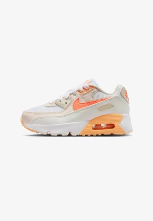Nike Sportswear, NIKE SPORTSWEAR YOUNGER KIDS' SHOES AIR MAX 90 - Sneakers laag - white chalk tangerine tint orange pulse
