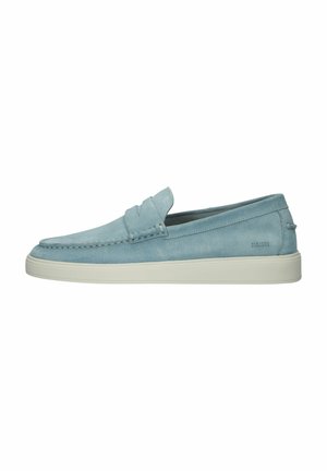 Moccasins - sky blue