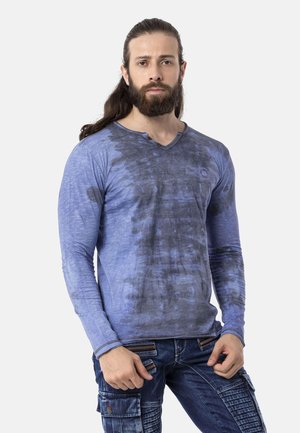 LONG SLEEVE - Langarmshirt - blue