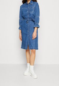 Pepe Jeans Abito a camicia - blue denim