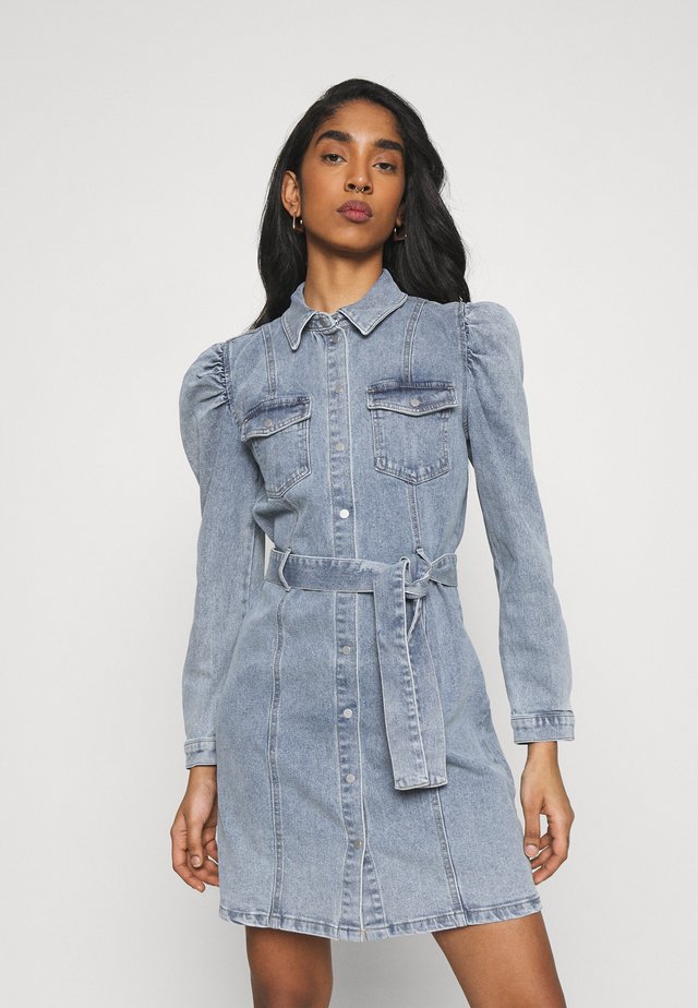ONLMONICA LIFE DRESS - Spijkerjurk - light blue denim