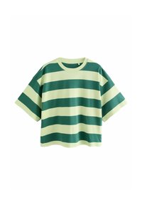 CREW NECK REGULAR FIT - Osnovna majica kratkih rukava - green monochrome