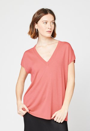 Rodier T-shirt basique - saumon