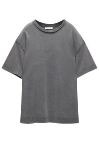 SHORT SLEEVE - Jednoduché tričko - dark grey
