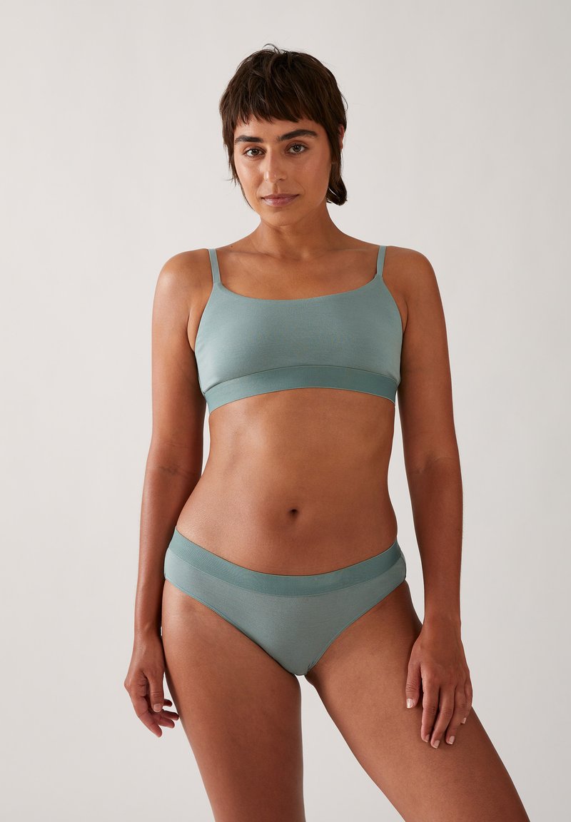 ARMEDANGELS TOVAA - Brassière - eucalyptus green