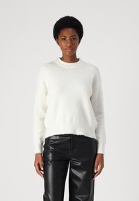 Samsøe Samsøe - ANOUR  - Strickpullover - clear cream Thumbnail-Bild 1