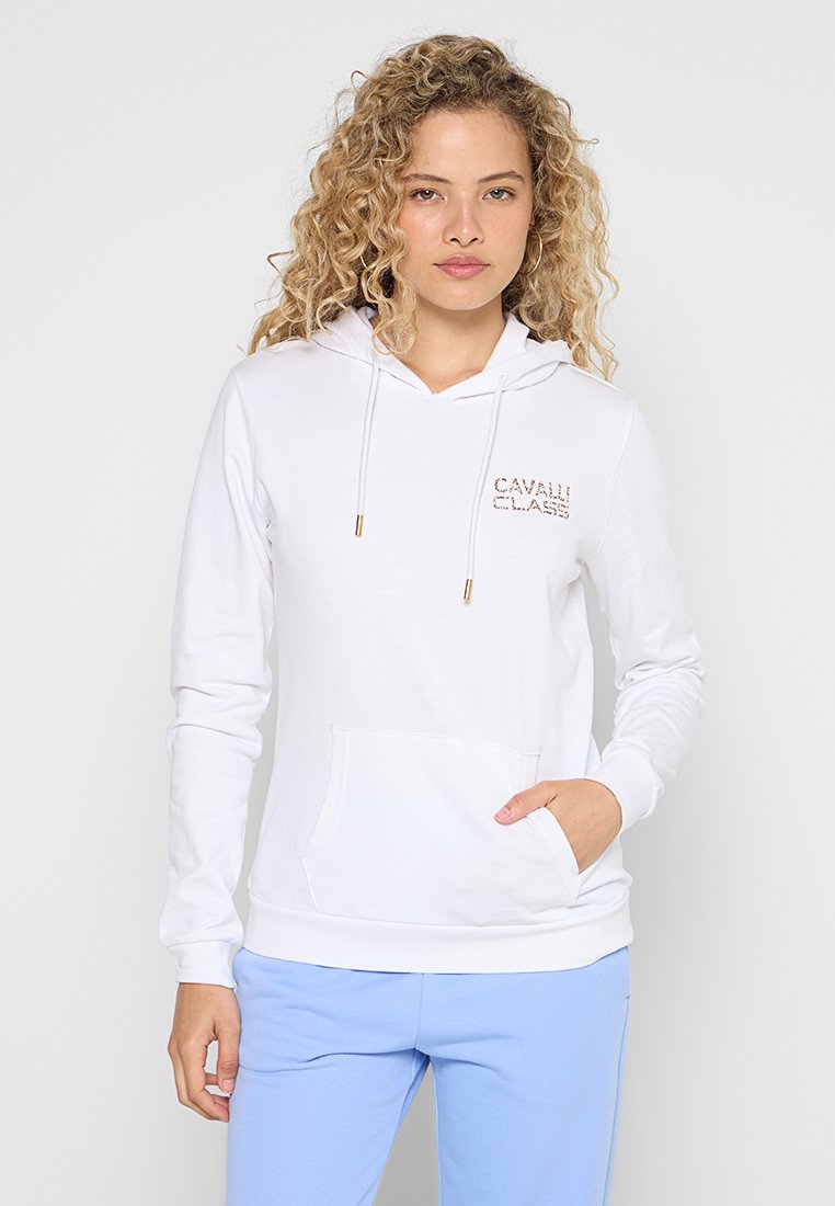 Cavalli Class Hoodie wit Cavalli Class Hoodie wit
