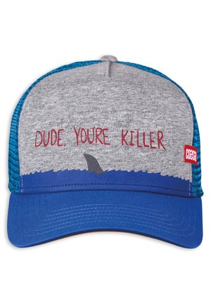 Cap - heather grey/petrol/blue