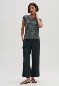 OPUS STROLCHI SUNNY - T-shirt print - deep teal