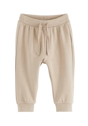 WITH BRUSHED INSIDE  - Tygbyxor - dusty beige