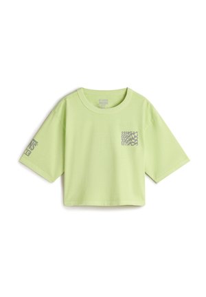 MTE BIG CYPRESS BOXY SHORT - Print T-shirt - shadow lime
