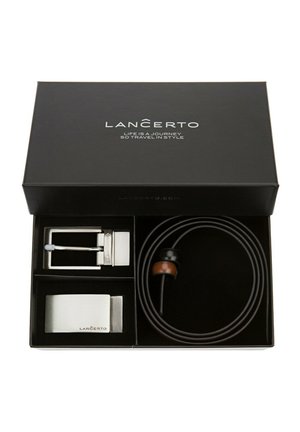 Lancerto DWUSTRONNY 4 W 1 HAROLD Z WYMIENNĄ KLAMRĄ - Pas