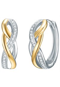 BI-COLOR  - Earrings - silberfarben