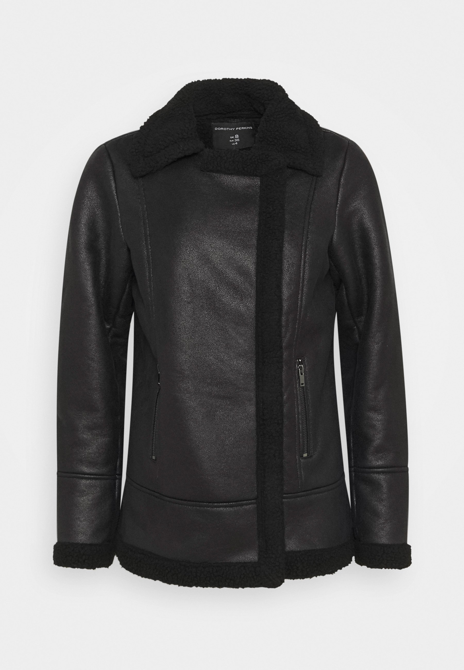 dorothy perkins shearling jacket