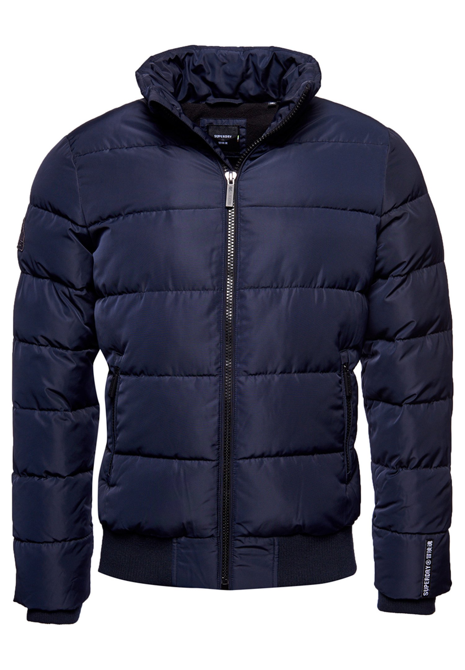 superdry navy puffer jacket