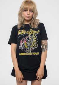 Paradiso Clothing THE ROLLING AMERICAN TOUR DRAGON BOYFRIEND FIT - Print T-shirt - black