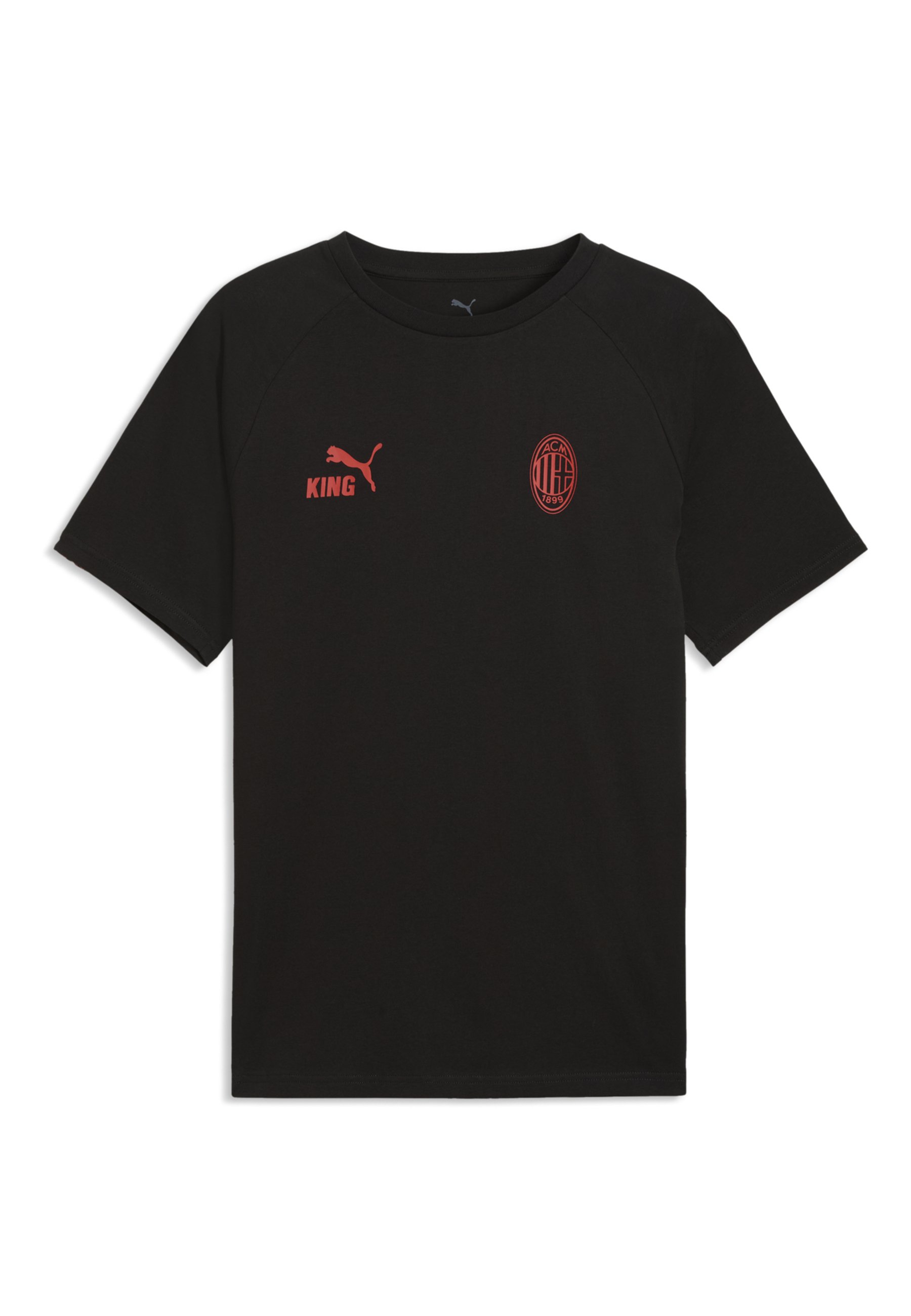 Puma AC MILAN KING - Klubové oblečení - black-red fire
