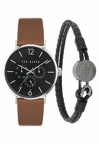 Ted Baker PHYLIPA - Chronografinis laikrodis - brown & black