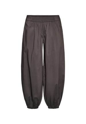 Zizzi, BALLONHOSE MIT TASCHEN UND ELASTISCHEM BUND - Παντελόνι - grau