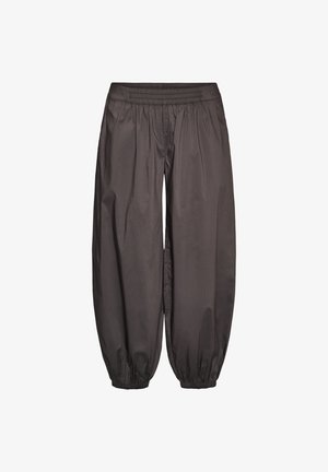 Zizzi, BALLONHOSE MIT TASCHEN UND ELASTISCHEM BUND - Παντελόνι - grau