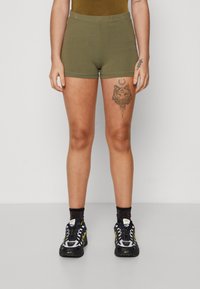 Even&Odd Petite 2 PACK - Legging (type pantalon) - black/khaki