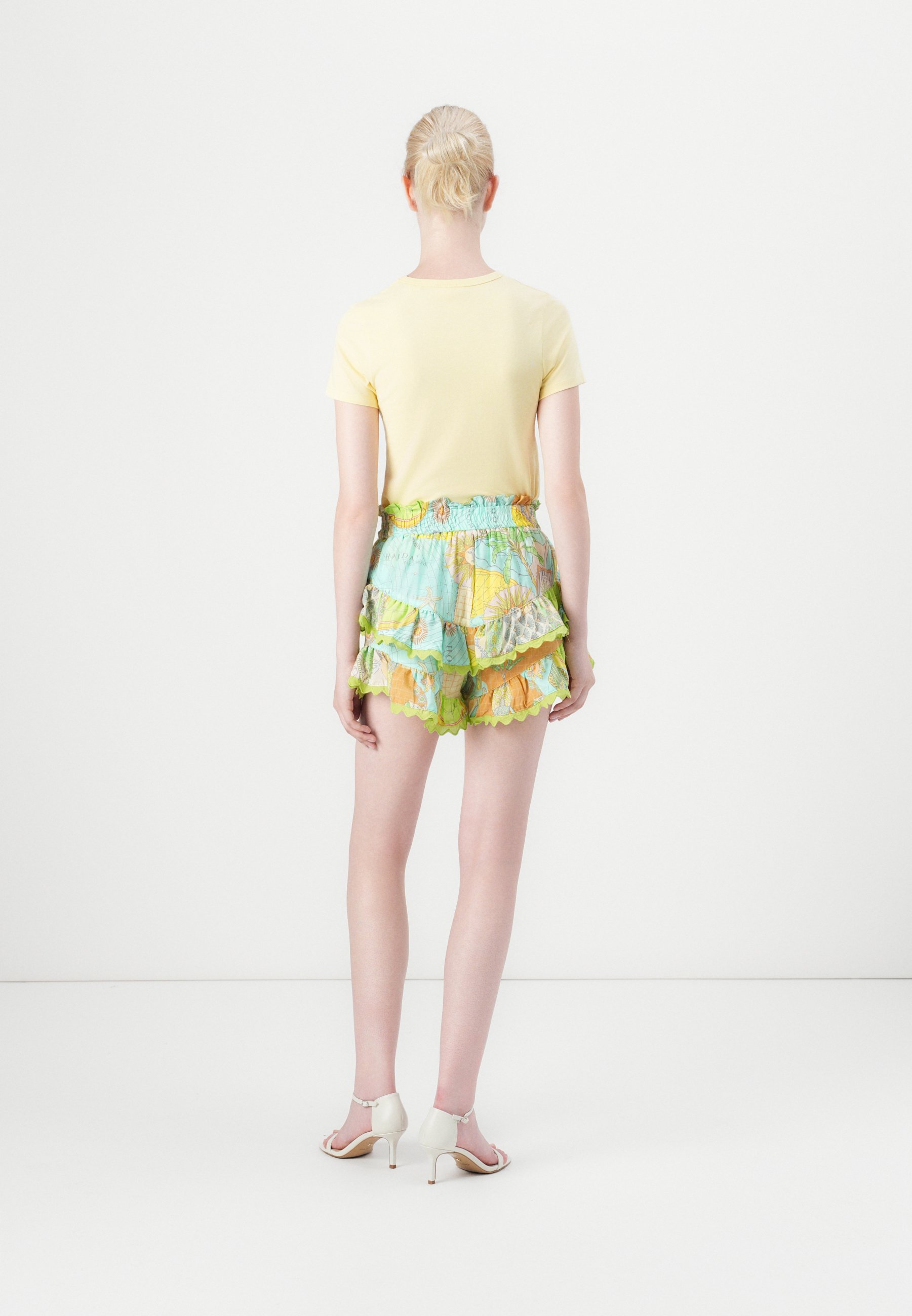 Never Fully Dressed ISLA RUFFLE - Shorts - blue - Zalando.co.uk