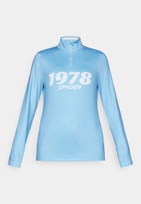 VIVID 1/2 ZIP - Long sleeved top - blue drift