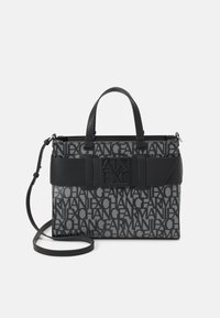 WOMAN BIG TOTE - Håndtasker - beige/black