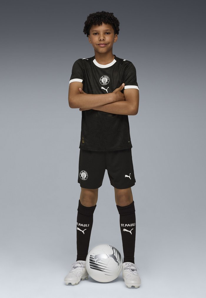 PUMA FC ST. PAULI 25/26 - Club wear - black- white