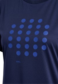 Hummel Triko s potiskem - blue