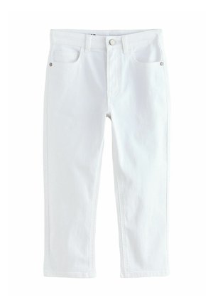 FIVE POCKET LOOSE FIT - Laisvo kirpimo džinsai - white