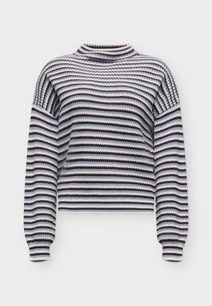 GAP, SHAKER ROLLNECK - Pullover - blue